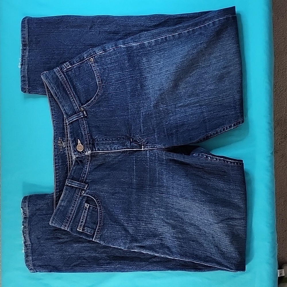 Riders By Lee Medium Wash Straight Leg Jeans, Size 14